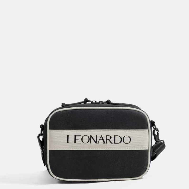 Túi đeo chéo nam Leonardo Túi hộp Vincenzo vải 600 TPE bền nhẹ phong cách Pháp nhỏ gọn tiện lợi