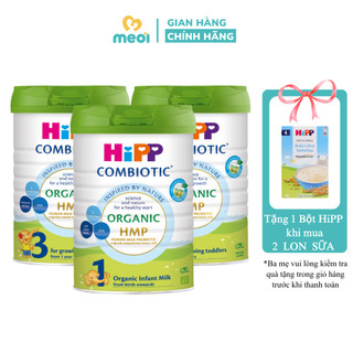  Sữa bột công thức HiPP Organic bổ sung HMP&GOS 800g 
