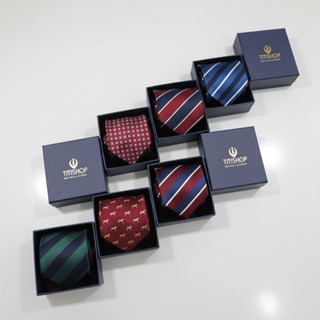 ( Hỏa Tốc ) Sét Hộp Bộ Cavat & Khăn Cài Túi Quý Ông | Caravat Quý ông |  Pocket Square | Caravat Hàn Quốc quý ông CV1086