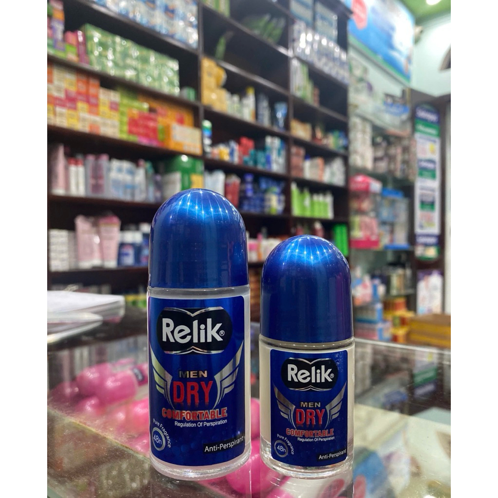 Lăn khử mùi Relik nam