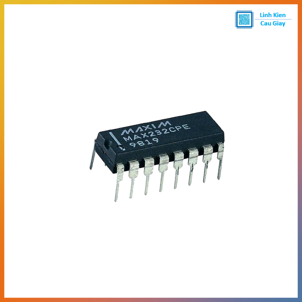 Linh kiện MAX232 DIP16 - IC chuyển mức RS232 MAX232