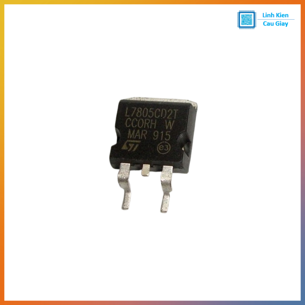 IC ổn áp 5V L7805 TO-263 (D2PAK)