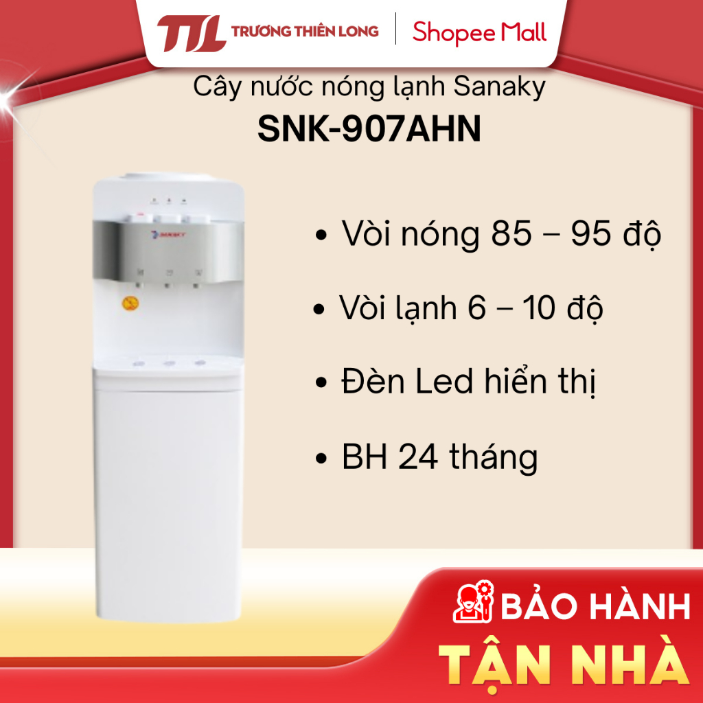 SNK-907AHN - Cây Nước Nóng Lạnh Sanaky SNK-907AHN [FREESHIP HCM]