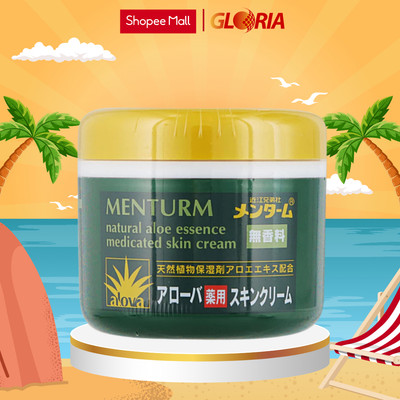 Kem Dưỡng Ẩm Làm Mềm Mịn Da Chiết Xuất Lô Hội Omi Menturm 185g/hũ