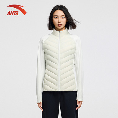 ANTA Áo Khoác Lông Vũ Thể Thao Nữ 162546616U Nhẹ, Ấm, Chống Nước Nhẹ