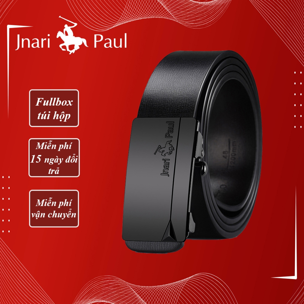 Thắt lưng nam cao cấp LEANO, Dây nịt nam Jnari Paul