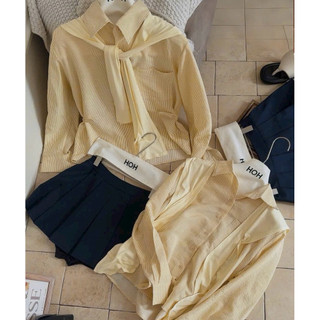 SET SOMI CHÂN VÁY KÈM ÁO KHOÁC