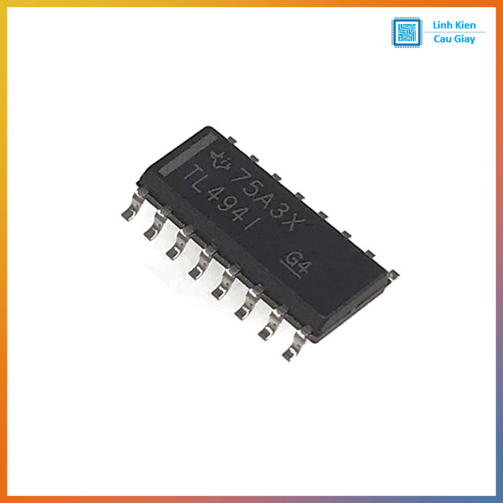 Linh kiện IC PWM TL494C SOP-16 điều khiển nguồn xung