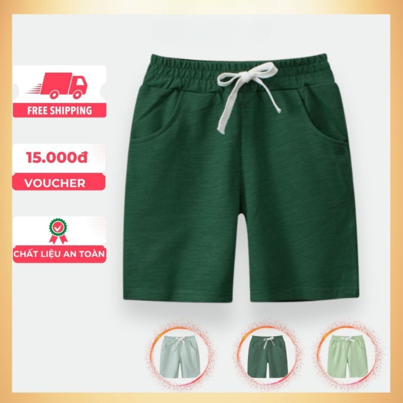 Quần Short Bé Trai 27Kids, Quần Đùi Bé Trai Chất Cotton Siêu Mát