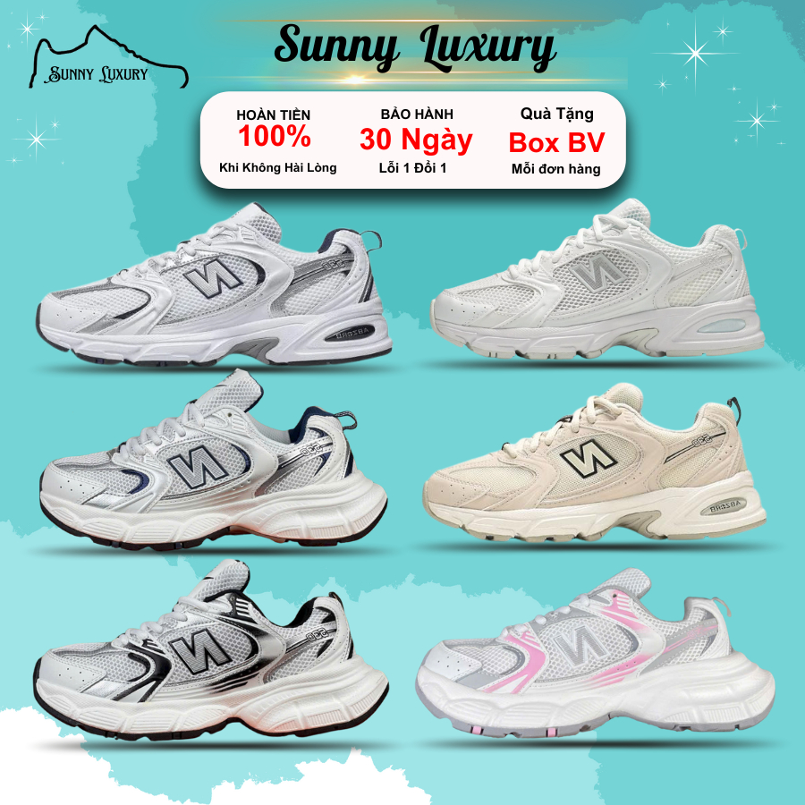Giày_Newbalance 530 Full Các Phối Màu Basic Đế Cao Êm Tăng Chiều Cao