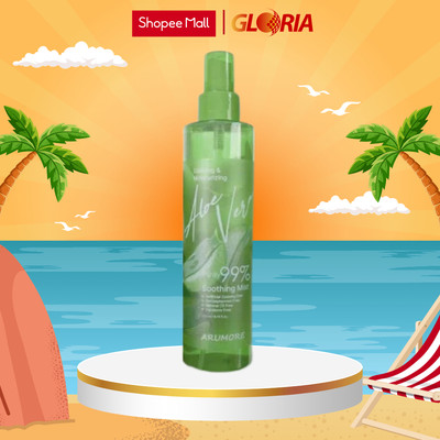 Xịt Khoáng Lô Hội Dưỡng Ẩm Và Làm Dịu Da ARUMORE ALOE VERA SOOTHING MIST 200ml