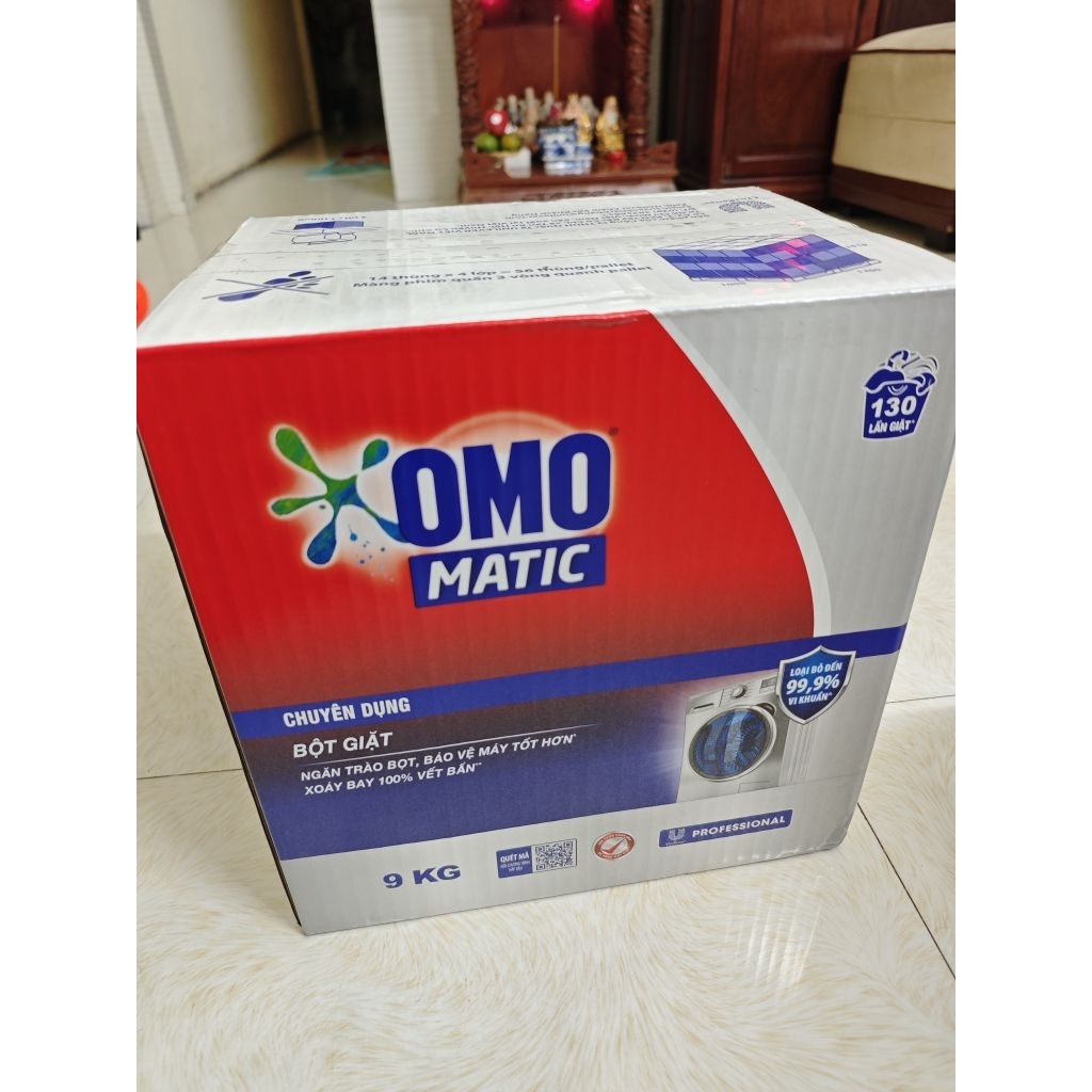 Bột giặt Omo chuyên dụng 9kg