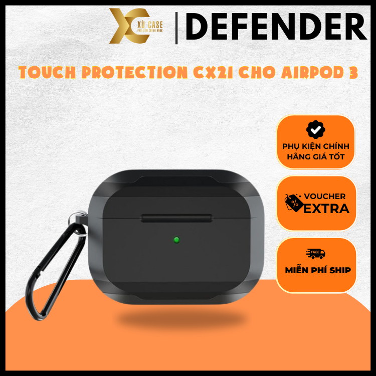 Ốp Defender Touch Protection CX21 cho AirPod 3