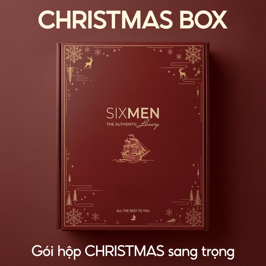 HỘP GÓI HÀNG CHRISTMAS LIMITED SIXMEN