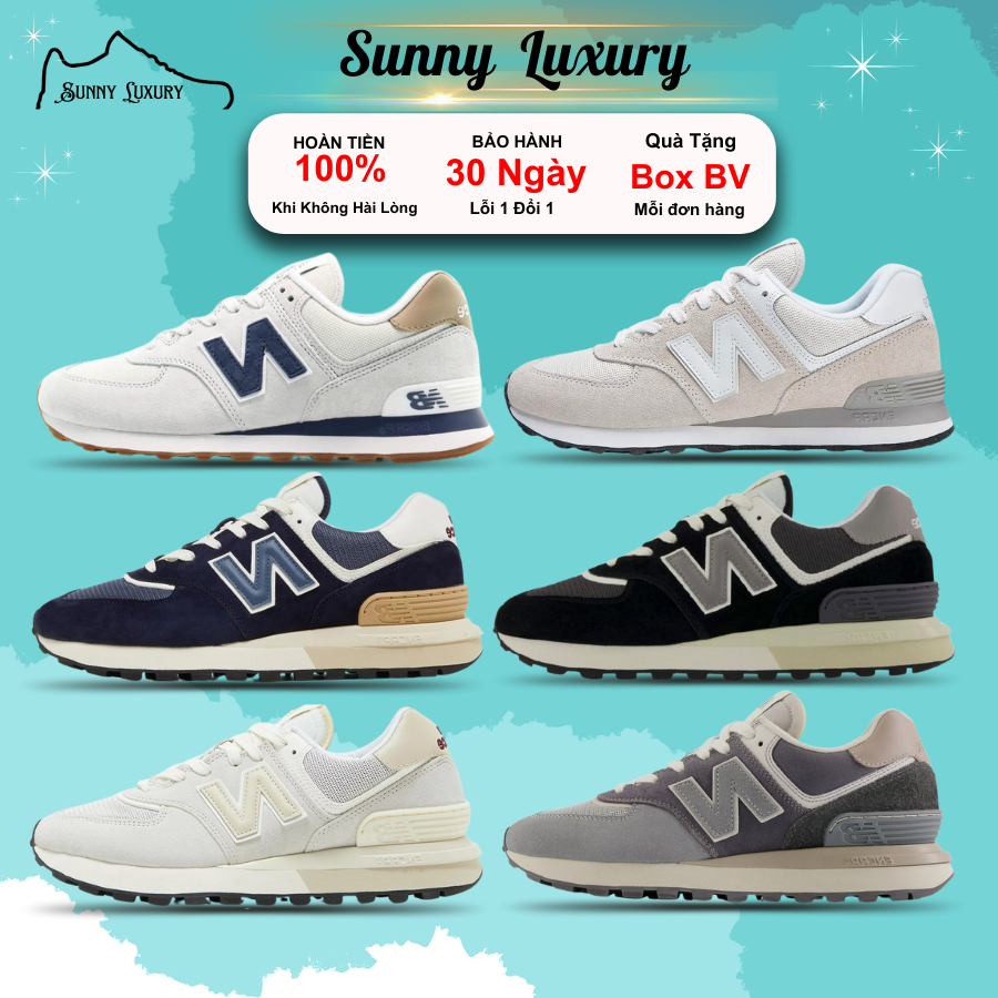 Giày_Newbalance 574 Đủ Các Phối Màu , Giày NB574 Cực Êm Ái Full Box
