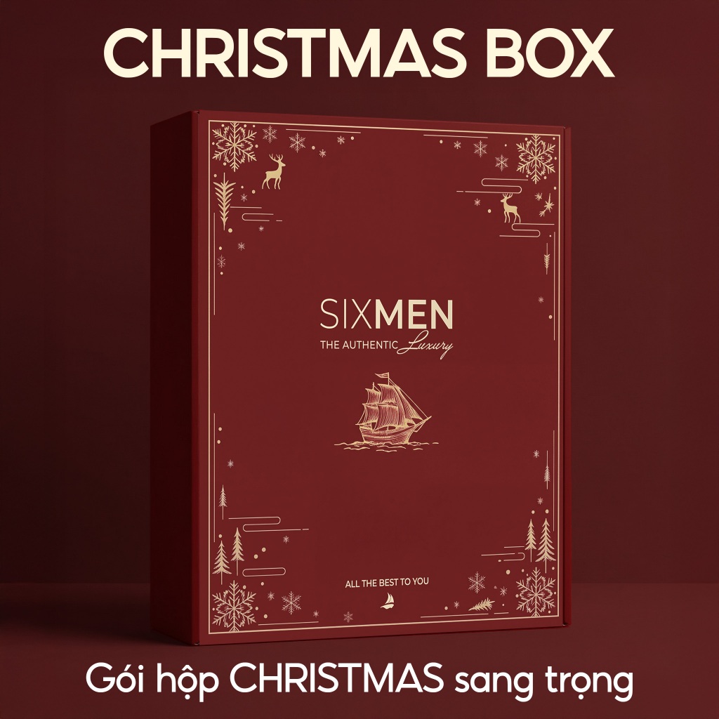 HỘP GÓI HÀNG CHRISTMAS LIMITED SIXMEN