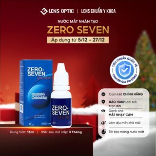  Nước nhỏ mắt lens Zero Seven 15ml - Nước mắt nhân tạo dành cho kính áp tròng - Lens Optic 