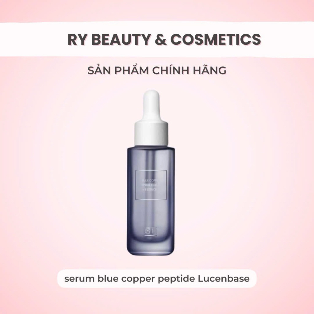 Serum Giảm Viêm Blue Copper Peptide Lucenbase 30ml