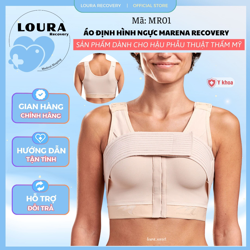 [Nhập Khẩu Mỹ] Áo Định Hình Ngực Marena Recovery MR01 – Giữ Form Ngực Ổn Định – Hỗ Trợ Đổi Size