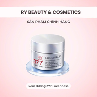  Kem dưỡng 377 Lucenbase hỗ trợ dưỡng trắng giảm sạm da cấp ẩm toàn diện 50g 