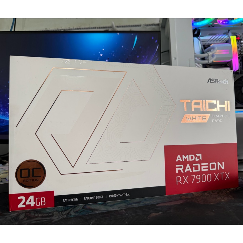 VGA Card màn hình AMD Radeon RX 7900 XTX Taichi White Edition 24G