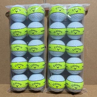 (10 ball) Callaway Chrome Soft 360 Stripe Golf Balls