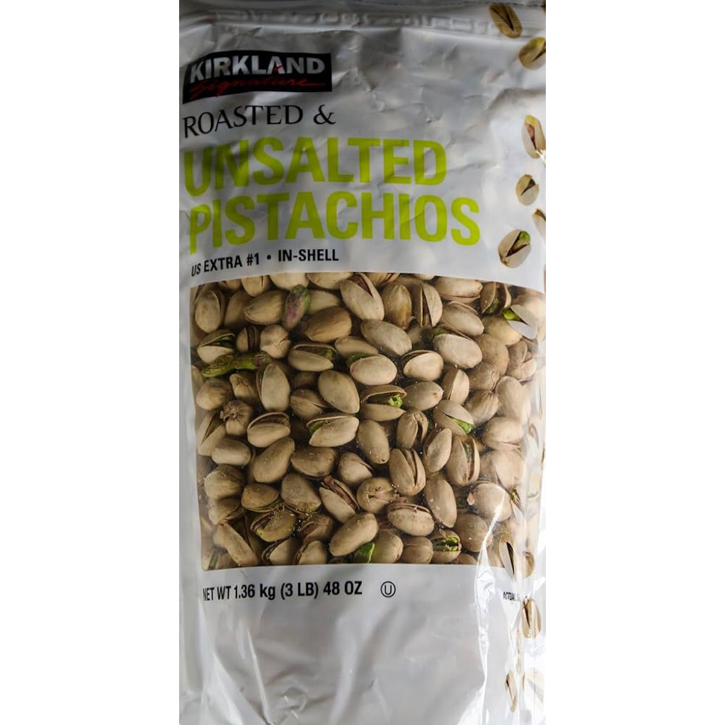 HẠT DẺ CƯỜI KHÔNG MUỐI KIRKLAND 1,36KG Kirkland Signature In-Shell Pistachios, Roasted and Unsalted