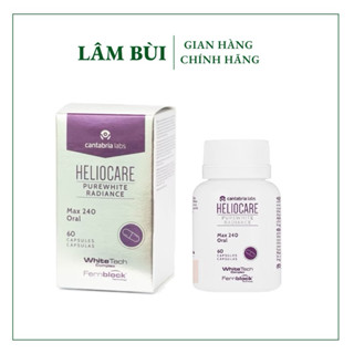   Date 12 26  Viên uống trắng da chống nắng ngăn ngừa lão hóa Heliocare Purewhite Radiance Max 240   hộp 60v  