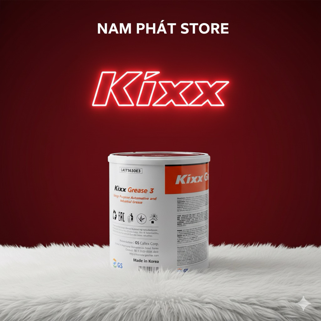 Mỡ Kixx Grease 3 - 3Kg