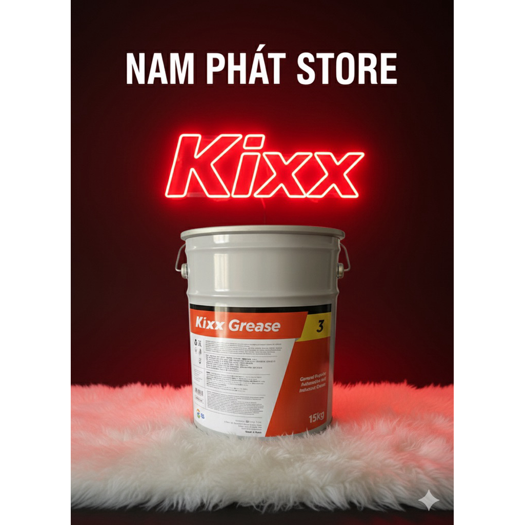Mỡ kixx Grease 3 đa dụng - 15kg
