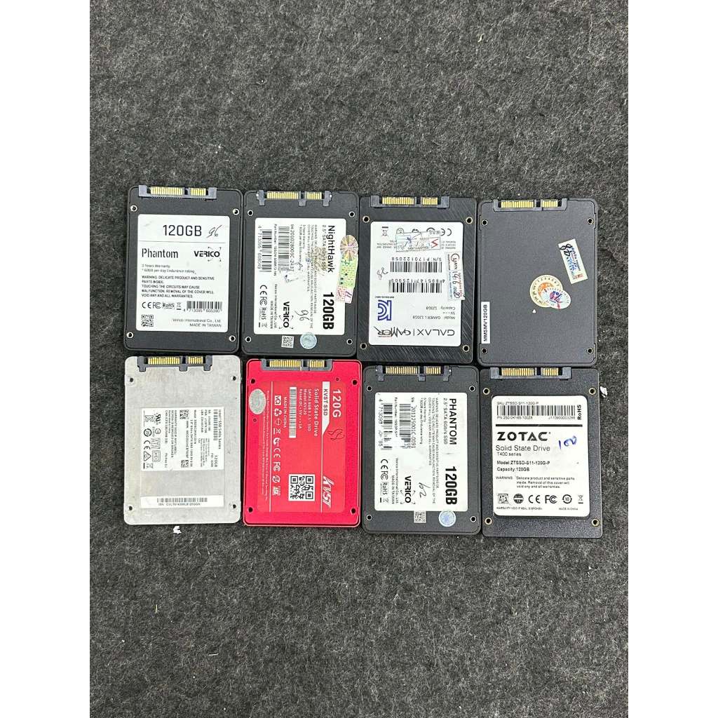 SSD SATA 120GB HÀNG CHÍNH HÃNG SỨC KHỎE TỐT 100%