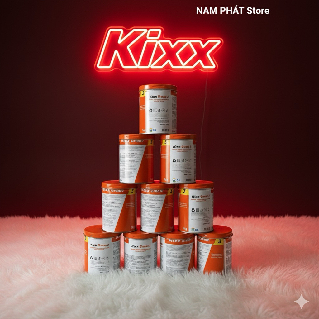 mỡ kixx đa dụng Grease 3 - lon 1kg