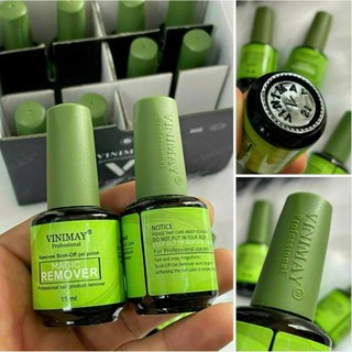 Nước phá gel móng - chai tháo sơn gel thần thánh Vinimay 15ml