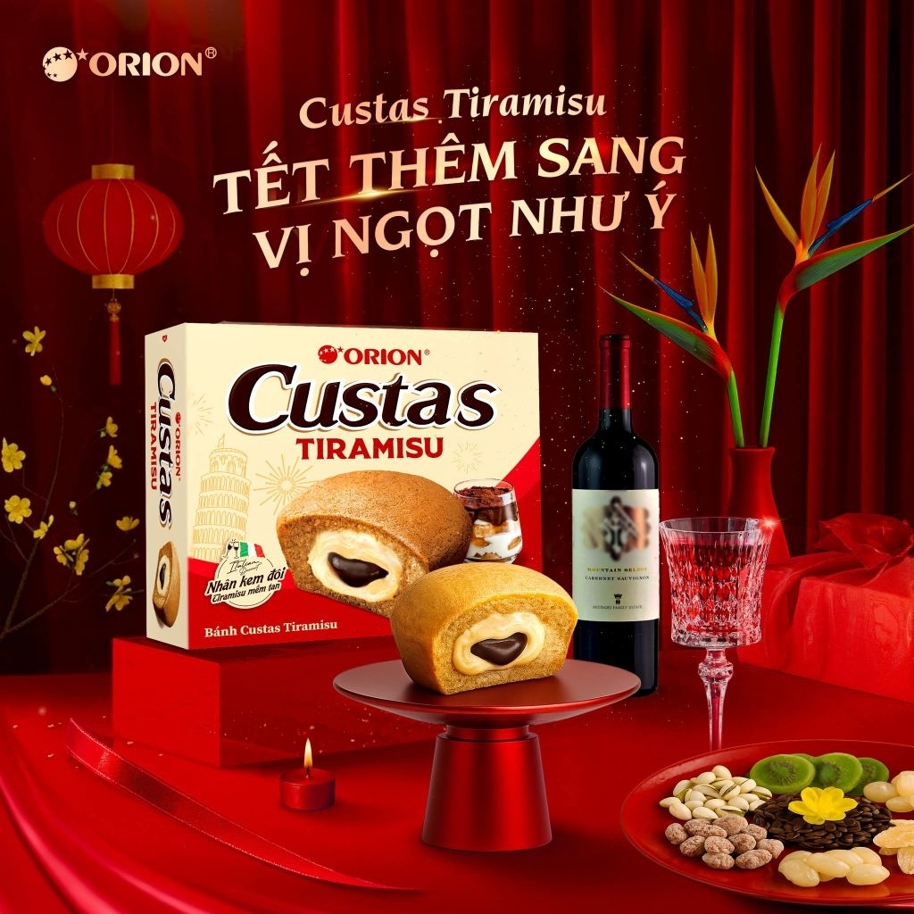 Bánh hộp  Orion các loại