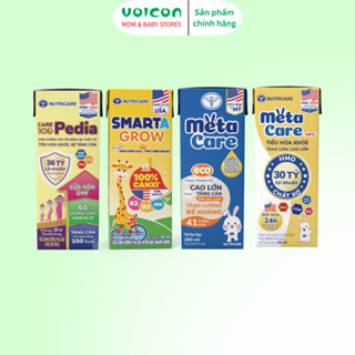 THÙNG Sữa bột pha sẵn Nutricare Care 100 Pedia, Smarta Grow, MetaCare & MetaCare Opti chính hãng