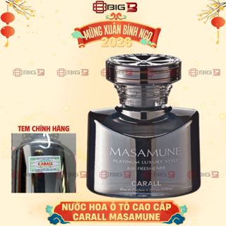 Nước Hoa Ô Tô Cao Cấp Masamune Carall Nhật Bản 138ml Có TEM CHỐNG GIẢ Chính Hãng Hương Thơm Sang Trọng BIG B