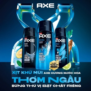 Xịt Khử Mùi Toàn Thân AXE Click 135ml