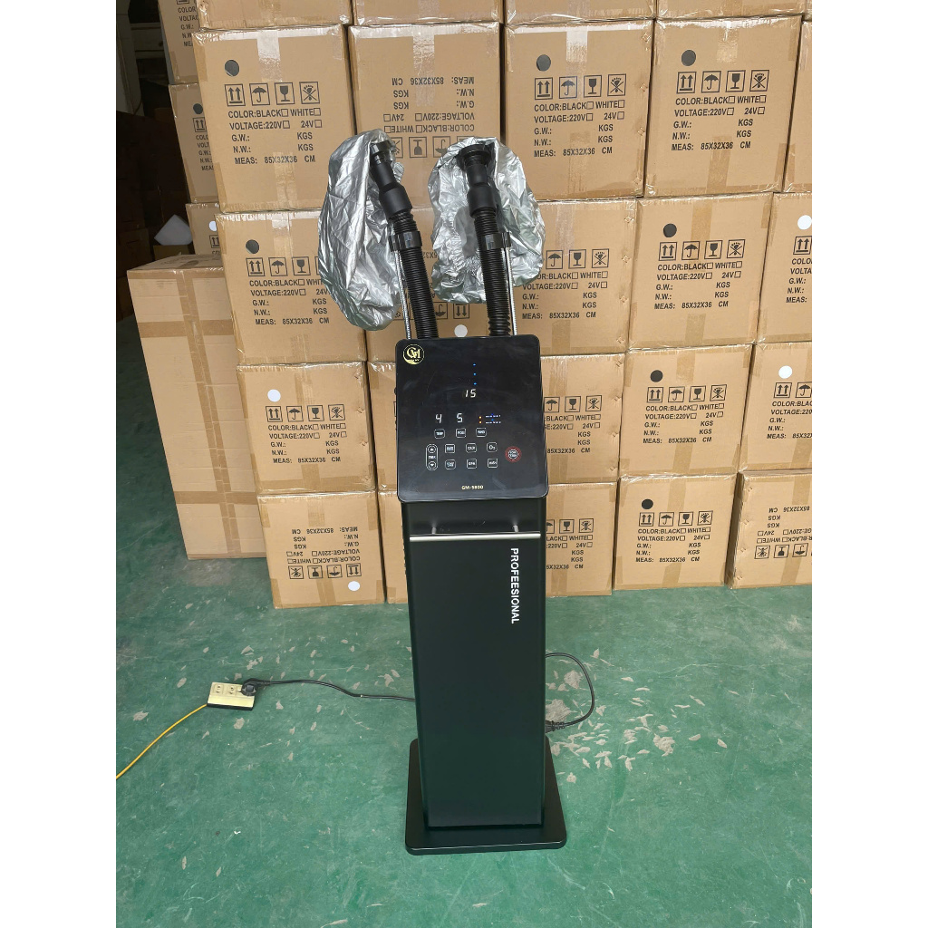 Máy Háp Dầu PROFEESIONAL Cao Cấp Công Nghệ Phun Sương Nano Mist Ozone O3 Tiên Tiến Chuyên Salon