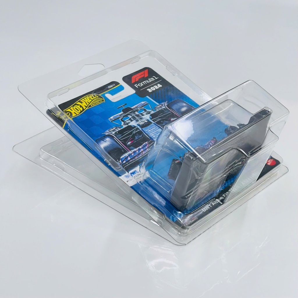 Hộp bảo vệ nhựa Pvc đựng Hotwheels Premium cho F1 card tỉ lệ 1:64 PVC_HW