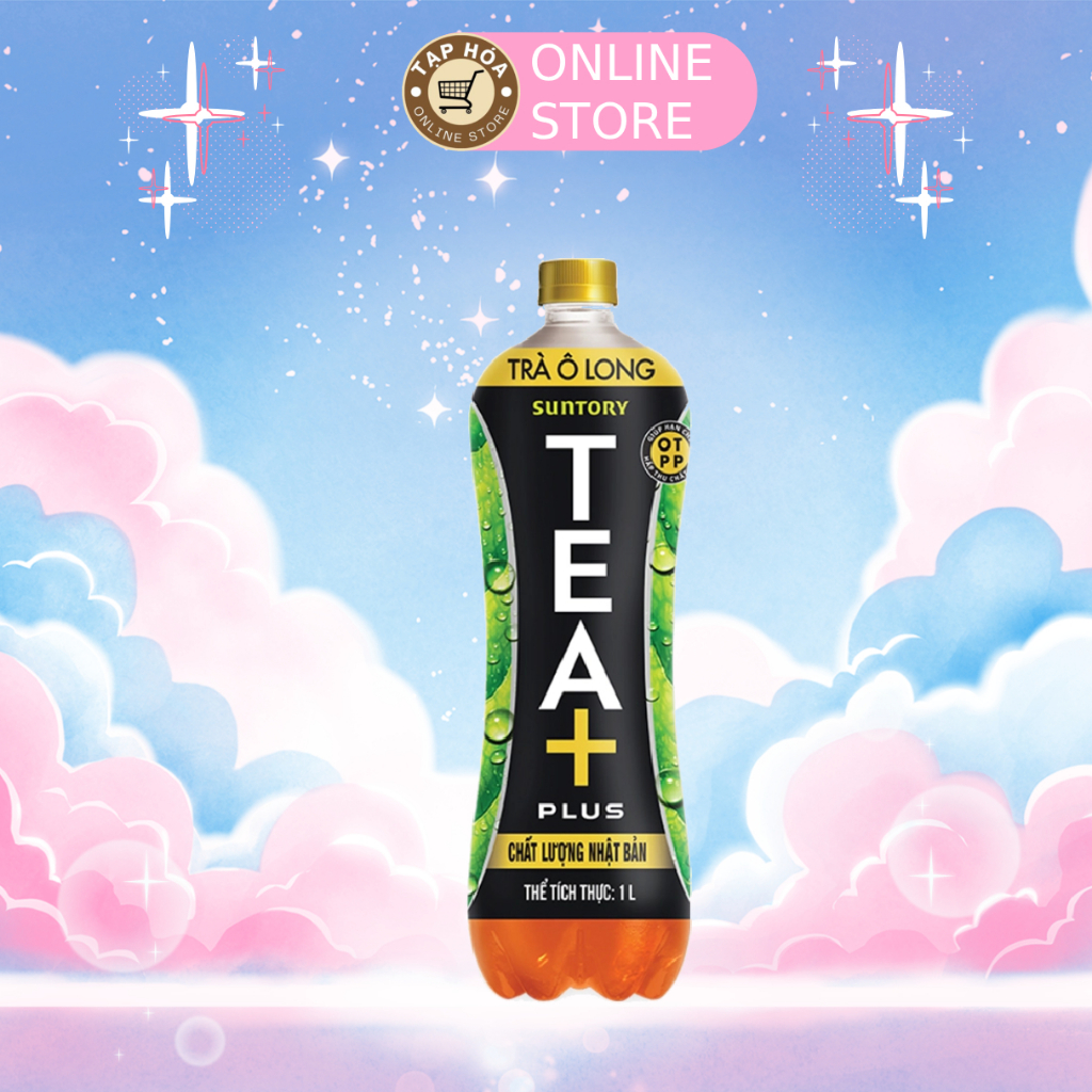 Chai Trà Ô Long Tea Plus 1L/Chai