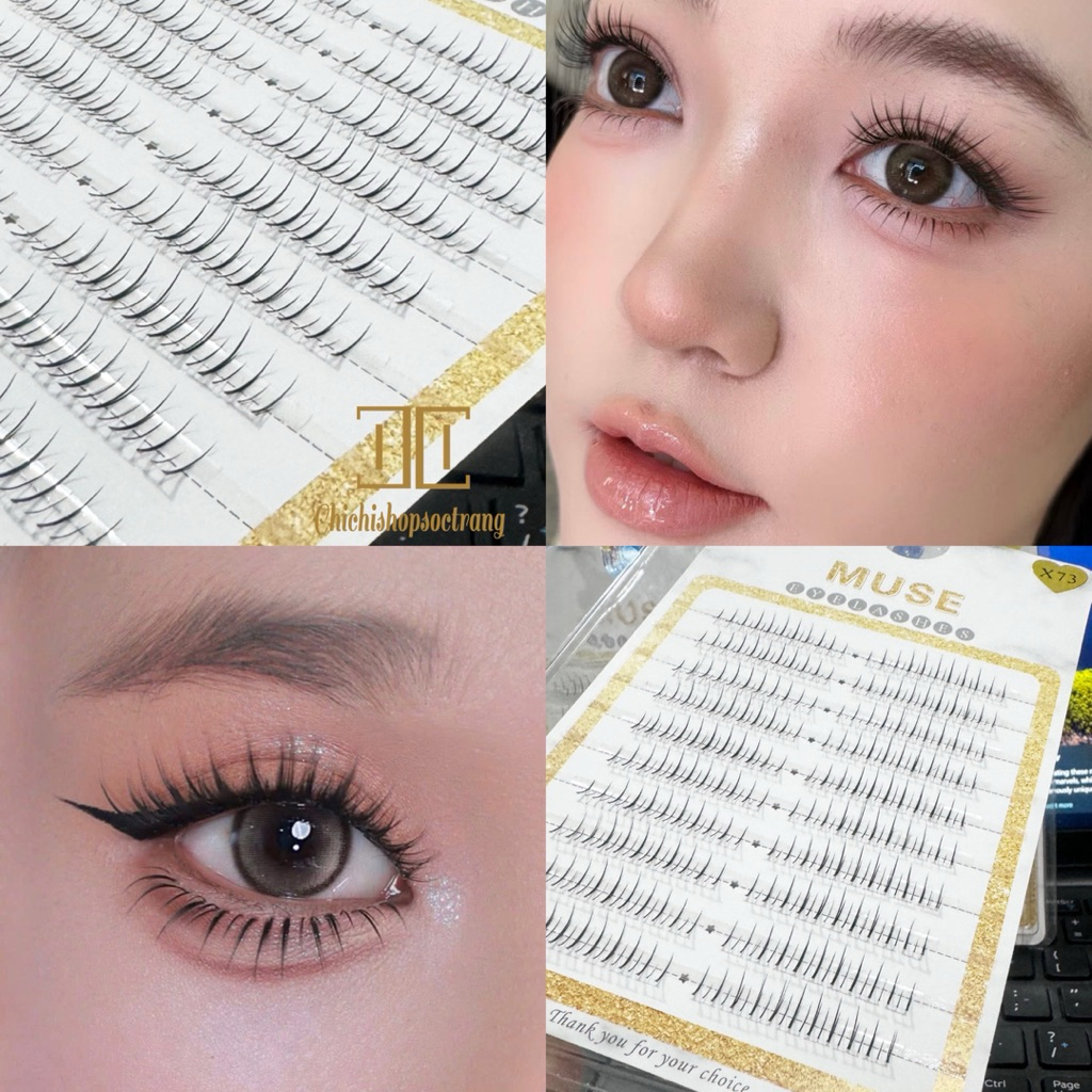 Mi Muse X73 mi dưới thiết kế như dáng mi thật rõ nét sợi mi mã mi dưới hot