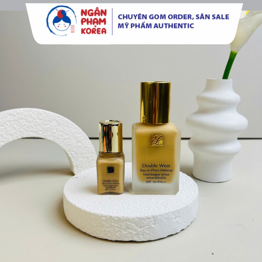 Kem nền EL Double Wear Màu 1W1 Bone 7ml