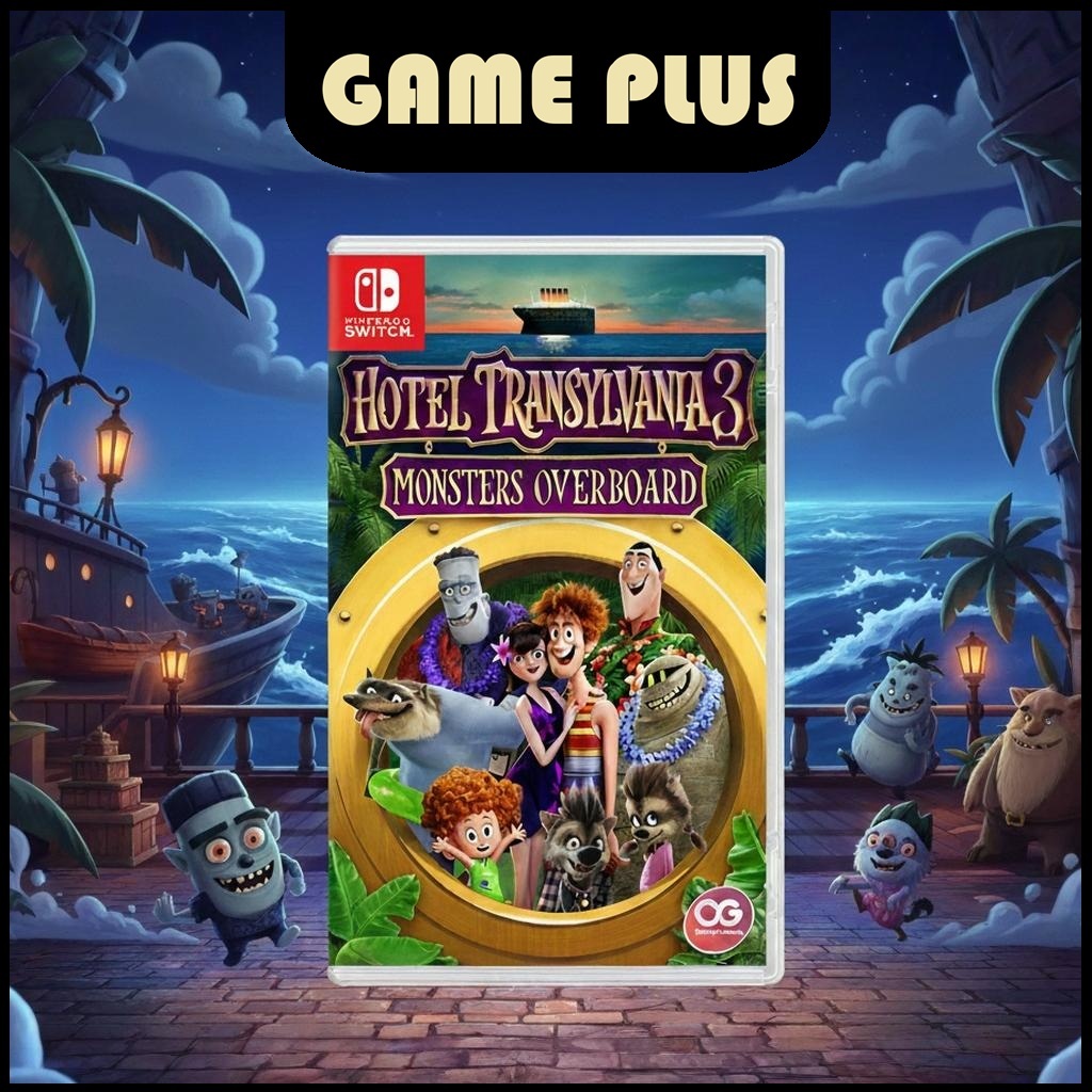 Băng Game New Hotel Transylvania 3 Monsters Overboard cho máy Nintendo Switch
