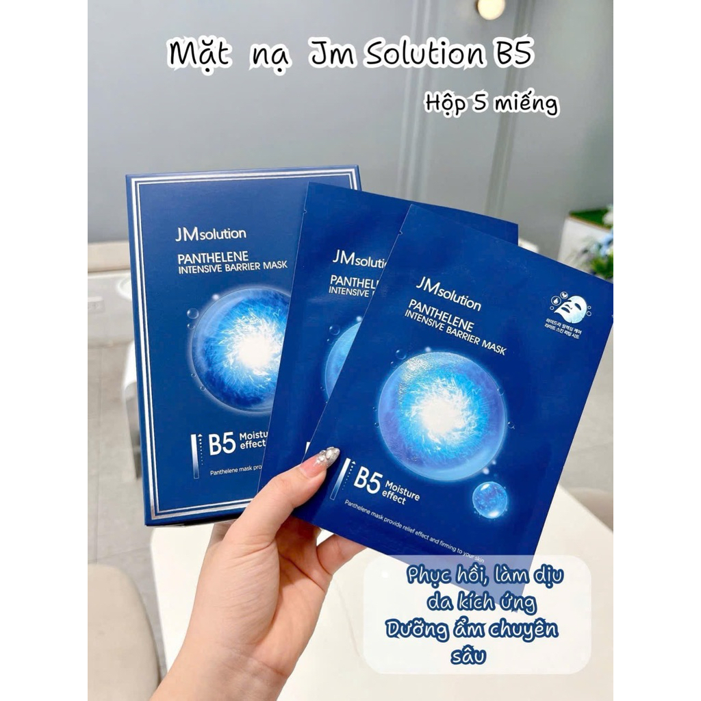 Mặt nạ B5 JM Solution phục hồi 5 miếng