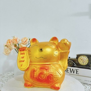  Lợn đất heo đất ống heo tiết kiệm tiền Mèo thần tài rước lộc SIZE TO - Heo Đất Mẹ Beer  HĐMB27 