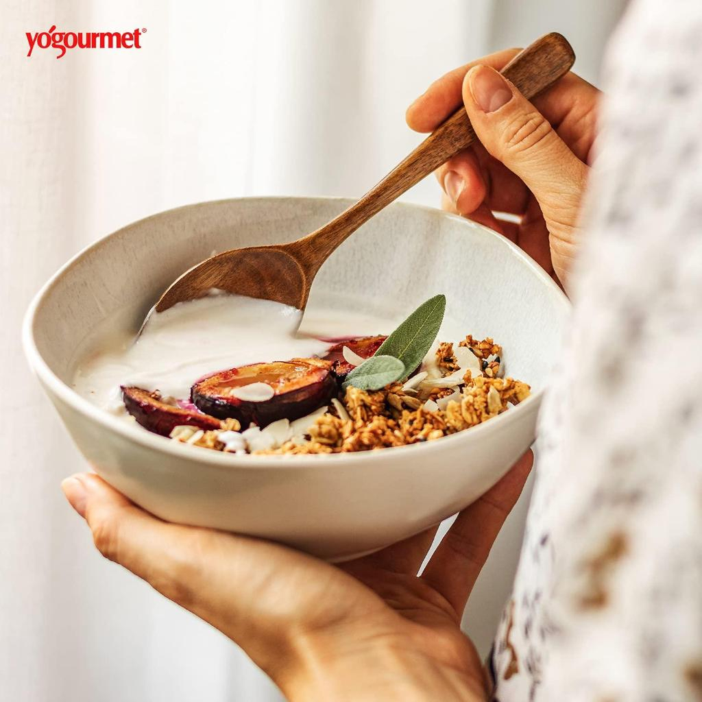 DATE MỚI | Men Làm Sữa Chua YOGOURMET Probiotic & Kefir Starter – Dùng Cho Gia Đình & Bé Từ 6M+