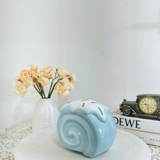 Heo đất Tiết kiệm , Lợn đất tiết kiệm BÁNH CUỘN cute , dễ thương  - Heo Đất Mẹ Beer  HĐMB38