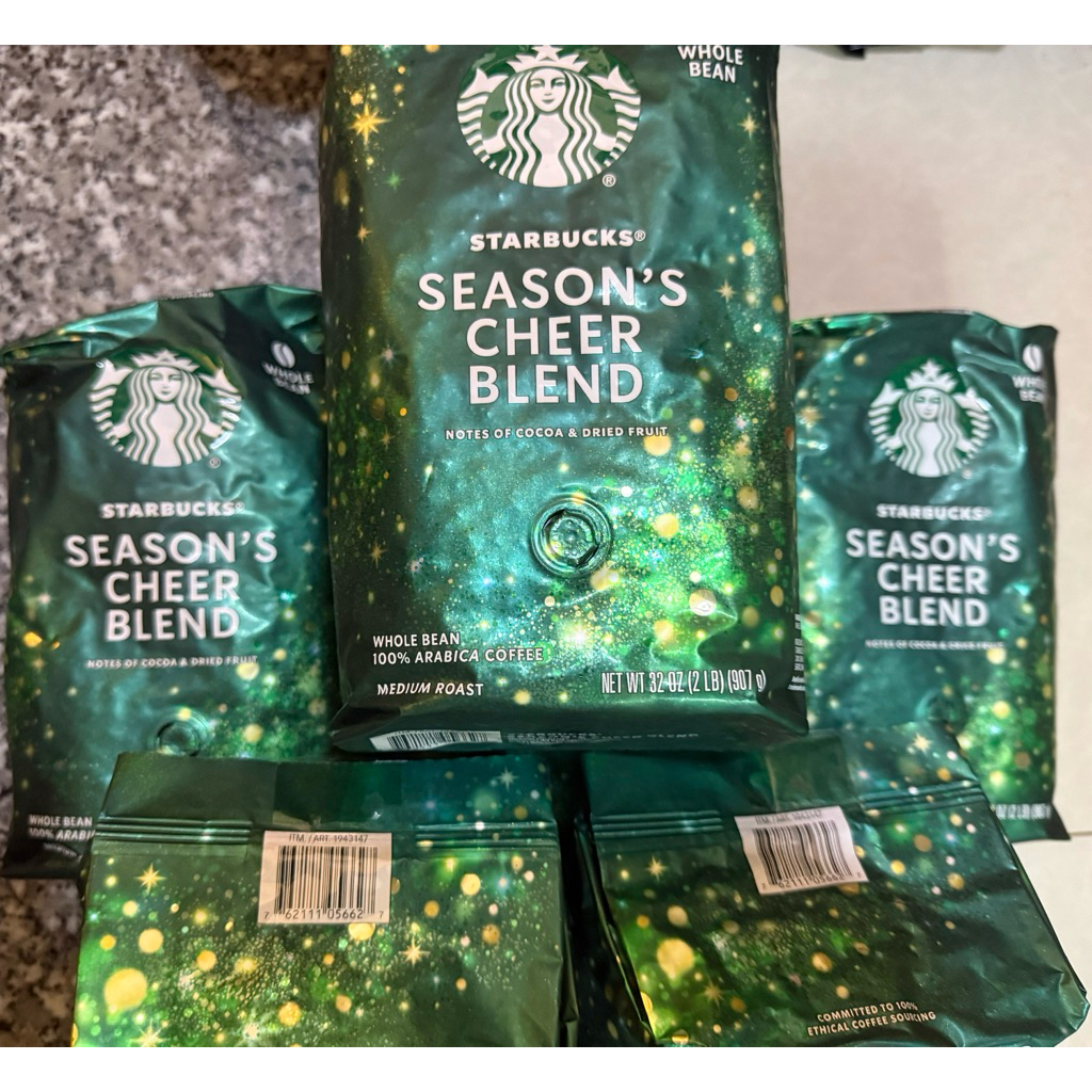 STARBUCKS PIKE PLACE và VERONA DARK ROAST 100% ARABICA