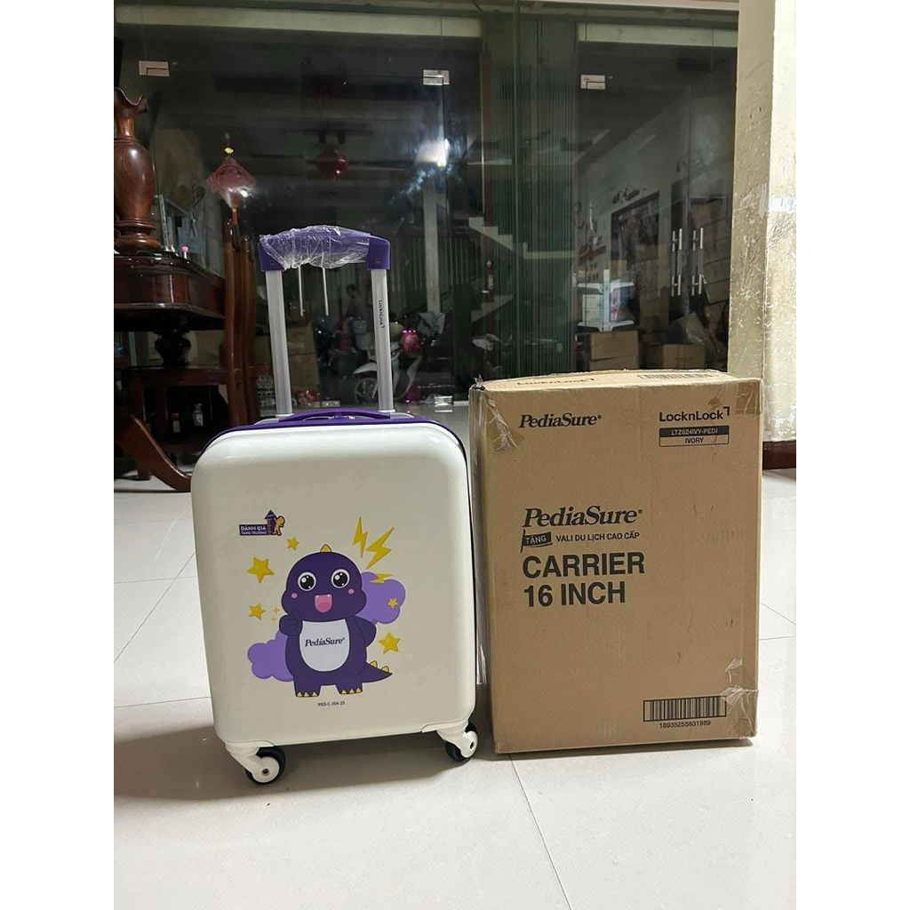 Vali kéo cho bé Lock & Lock kích thước 16inch hkm