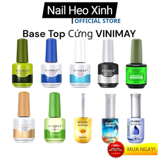  Base top cứng móng Vinimay kiềm dầu liên kết bột top loang top gọt bộ liên kết sơn gel Vinimay 